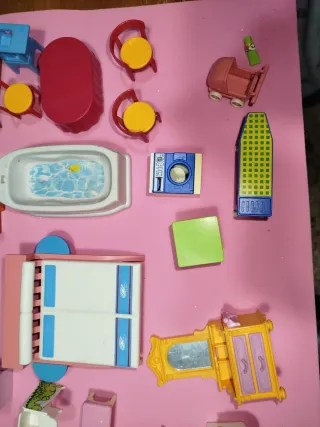 Lote Playmobil  accesorios casa