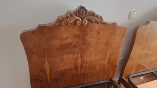 Cabeceros, cómoda, armario, mesita antiguo rústico