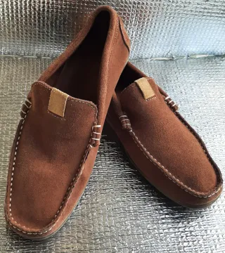 Mocasines de caballero marrones Piel de ante