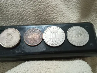 Colección de monedas antiguas. Se vende como está