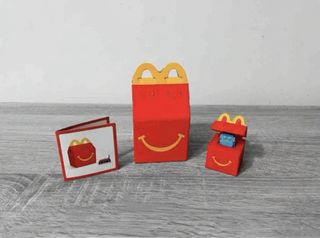Caja McDonald's Happy Meal Juguete