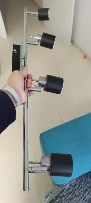 Lampara de focos LED para salón