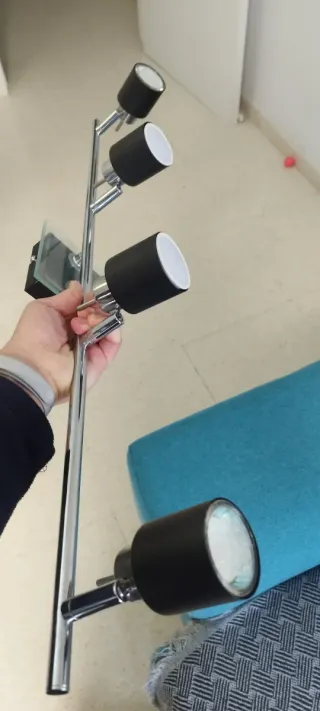 Lampara de focos LED para salón