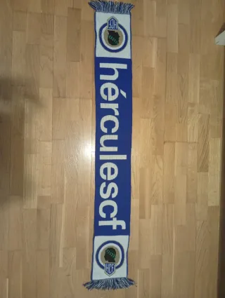 Bufanda Hércules CF Azul y Blanca