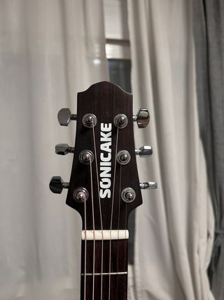 SONICAKE Guitarra Acústica-Eléctrica Portátil