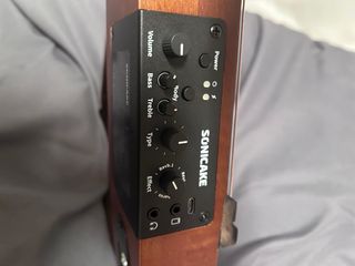 SONICAKE Guitarra Acústica-Eléctrica Portátil