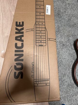 SONICAKE Guitarra Acústica-Eléctrica Portátil