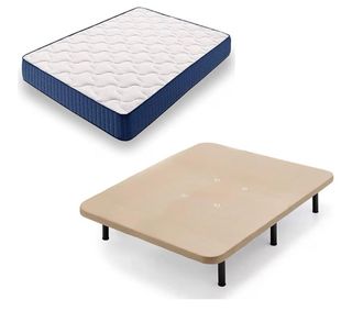 Cama Completa Colchón Viscoelástico