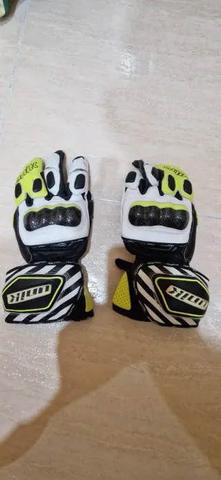 Guantes Unik Racing R22 Talla S/7 Piel