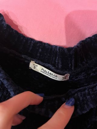 Jersey azul marino calentito