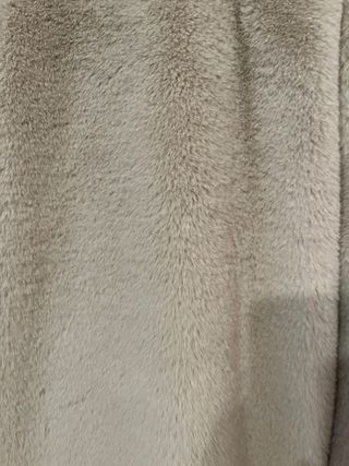 Chaquetón 20 pelo beige mujer T.42 XL