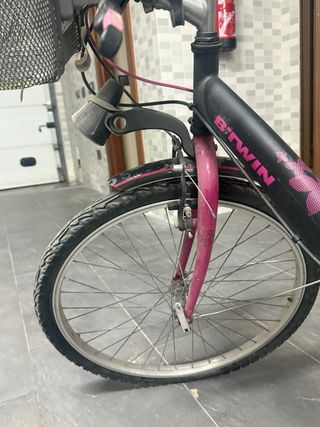 Bicicleta Popy 500 Negra y Morada