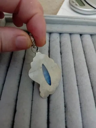 Ciondolo Artigianale con agata e quarzo