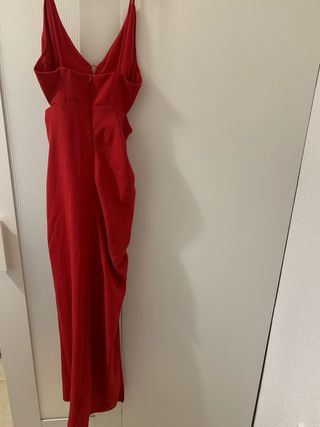 Vestido rojo Zara, Talla S