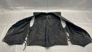 Chaleco de cuero Nice London mujer