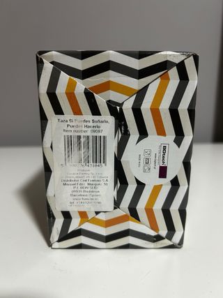 Taza con Mensaje Motivador ¡Sin estrenar!