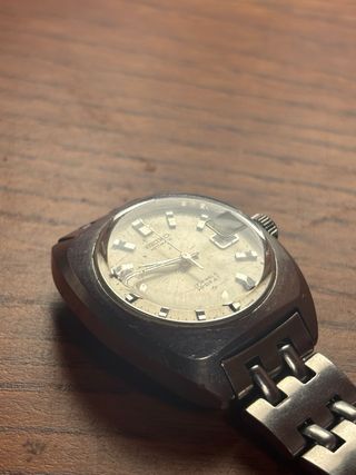 Reloj Seiko Plata Automático 17 Joyas