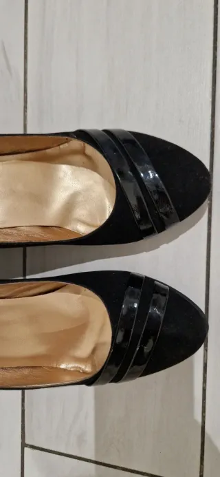 Scarpe con tacco QIUX nere donna