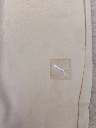 Pantalón Puma Mujer Talla L Beige