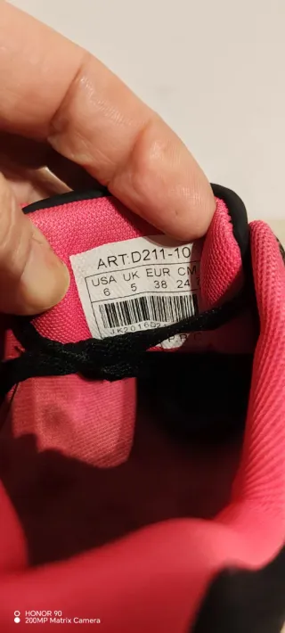 Zapatillas deportivas Nike mujer negras y rosas