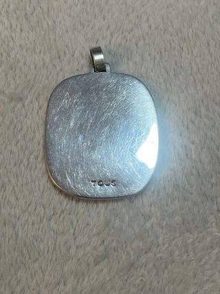 Colgante Tous Negro y Plateado