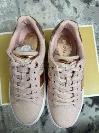 Michael Kors Zapatillas Rosa y Dorado