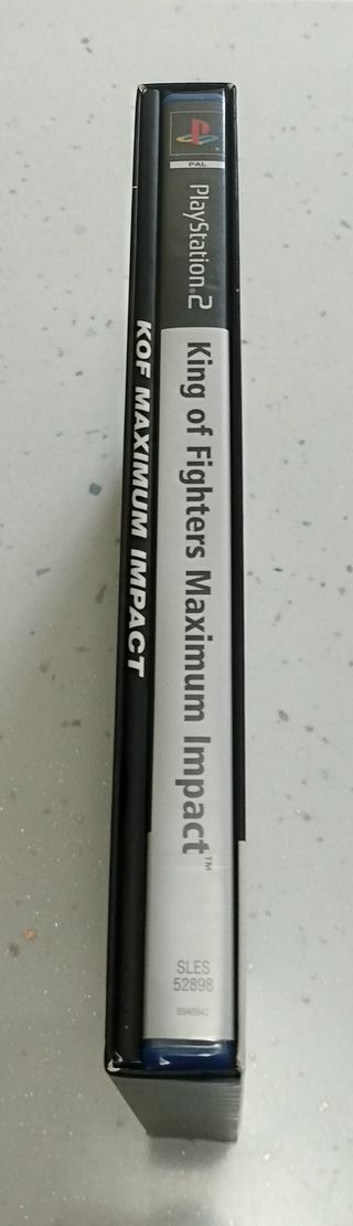 KOF KING OF FIGHTERS MAXIMUM IMPACT PS2 PRECINTADO