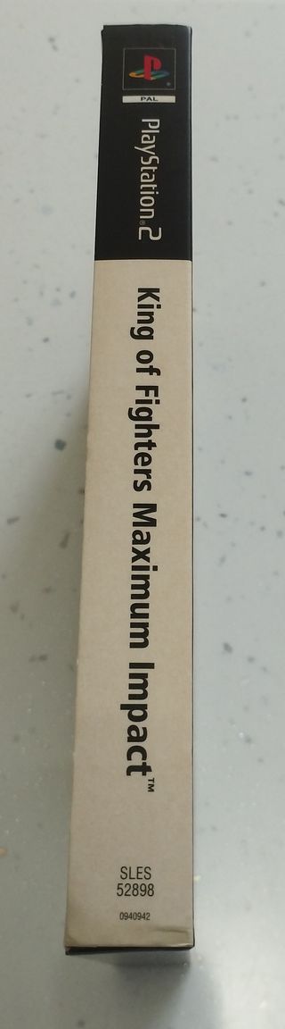 KOF KING OF FIGHTERS MAXIMUM IMPACT PS2 PRECINTADO