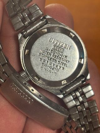 Reloj Citizen Azul y Plateado