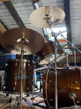 Batería Gretsch Completa Marrón