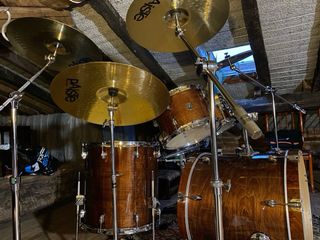 Batería Gretsch Completa Marrón