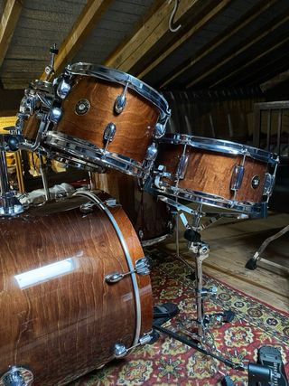 Batería Gretsch Completa Marrón