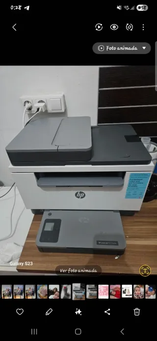 Impresora Multifunción HP para piezas, o reparar