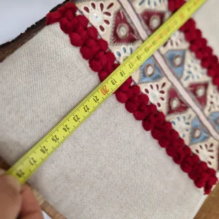 Neceser étnico hecho a mano