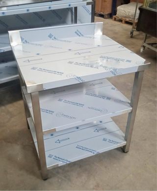 MUEBLE ACERO INOXIDABLE COCINA BAR EMBALAJE ORIG