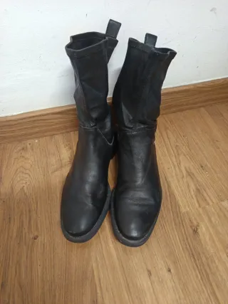 Vestido rojo con volantes