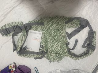 Mochila Porteo Love&Carry One Verde Cebra