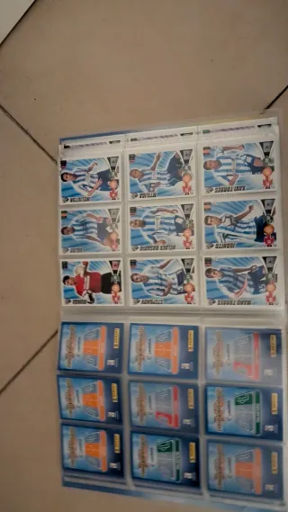 Archivador Adrenalyn 2009/10 CON 345 cromos