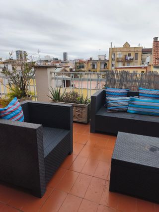 Conjunto Muebles Jardín Negro