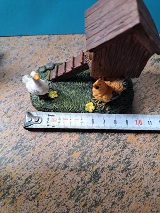 Figuras Belén Mujer y Gallinero