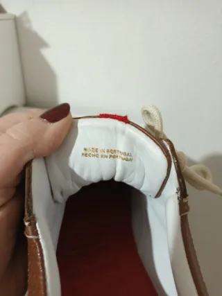 Zapatillas Carolina Herrera Caballero Marrón/Rojo