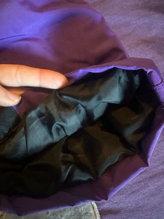 Pantalón de nieve morado para niña