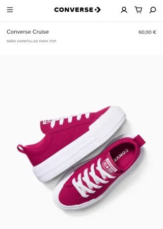 Converse Cruise Talla 37.5