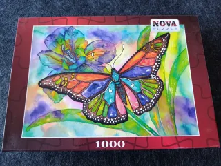 Puzzle Nova 1000 Piezas Mariposa