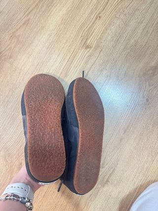 Superga negras talla 37