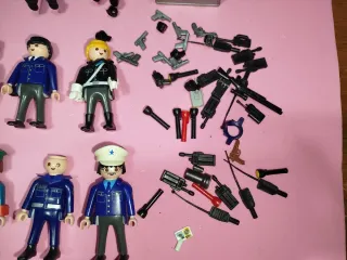 Lote Policías Playmobil