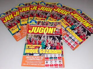 Revista jugon 48 españa mundial 2010 campeones