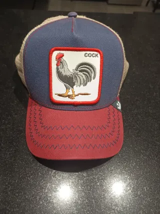 Gorra Goorin Bros Gallo Azul y Rojo