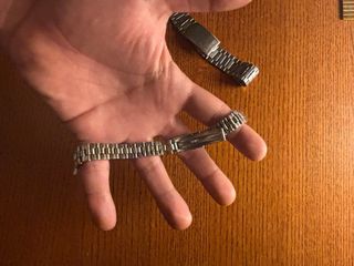 Correas de reloj Orient plateadas