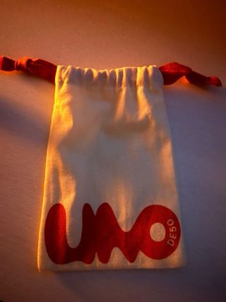 Pulsera Uno de 50 Cuero Negro y Plata